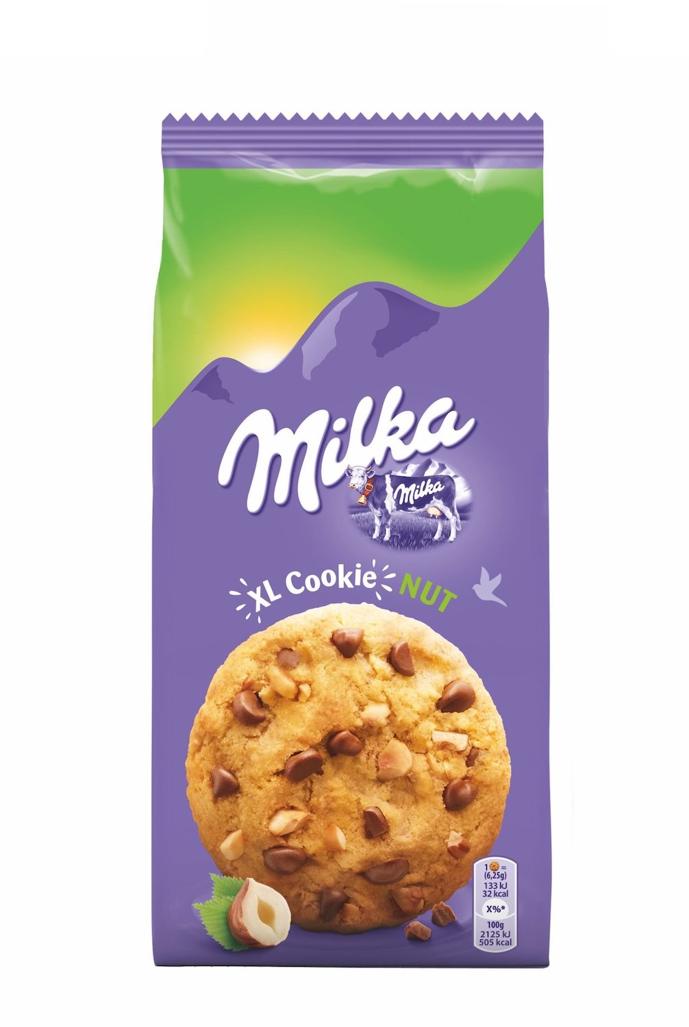 Milka XL Cookies Nut 184g