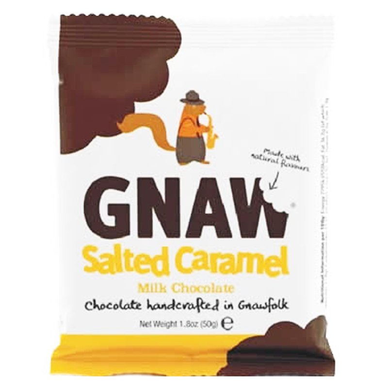 Mjölkchoklad "Salted Caramel" 50g - 75% rabatt
