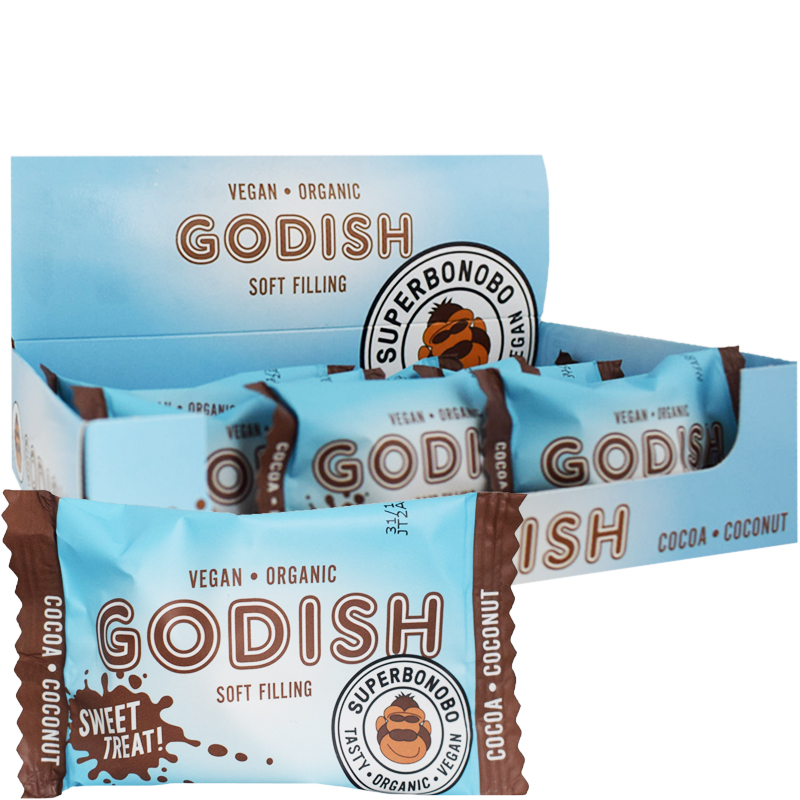 Eko Hel Låda Frukt- & Nötgodis Kakao & Kokos 10 x 26g - 72% rabatt
