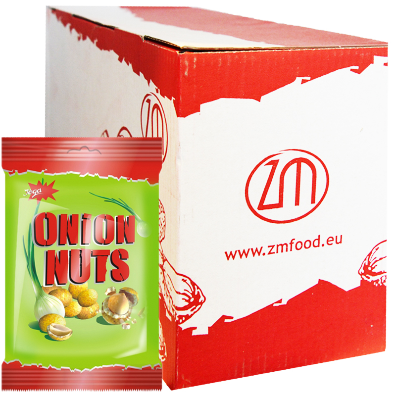 Hel Låda Jordnötter "Onion Nuts" 10 x 70g - 63% rabatt