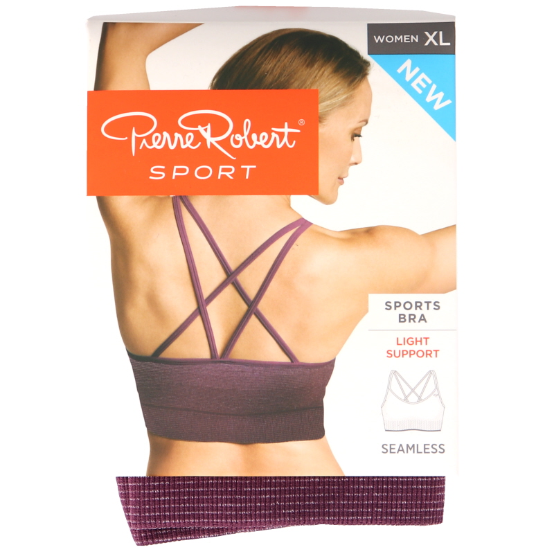 Sport-BH Light Support Mörklila Stlk XL - 65% rabatt