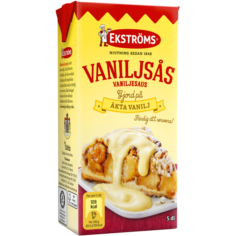 Vaniljsås 5dl - 37% rabatt