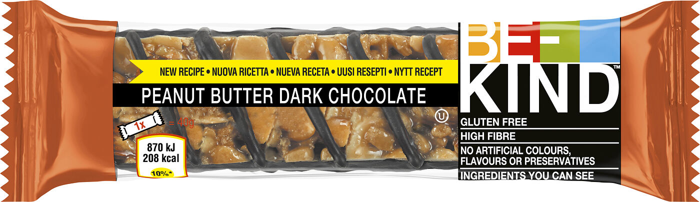 Be-Kind Peanut butter & Dark Choco 40g