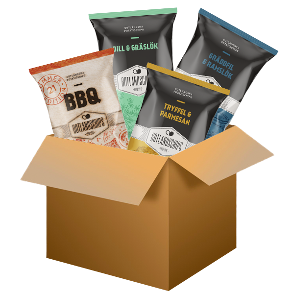 Limited Edition Gotlandschips boxen