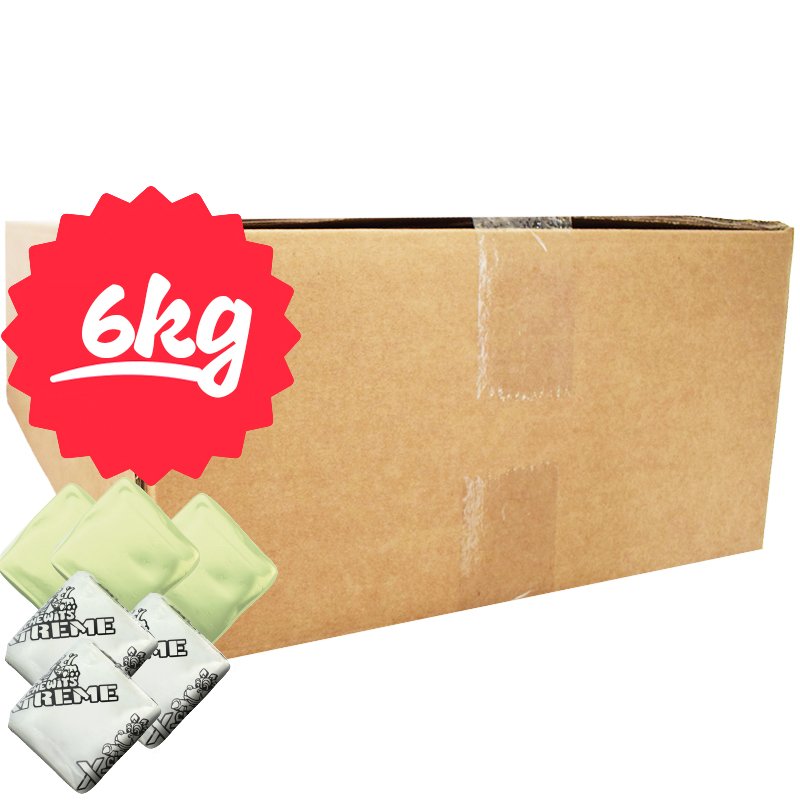 Hel låda Godis "Chewits Xtreme" 4 x 1500g - 88% rabatt
