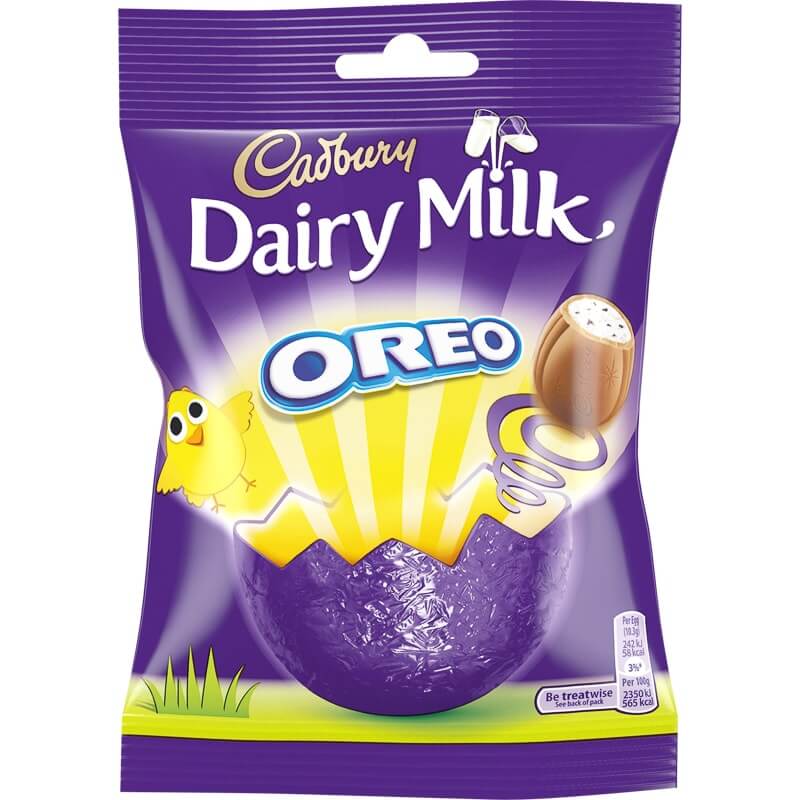 Cadbury Dairy Milk Oreo Mini Eggs 72g