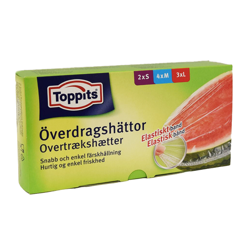 Överdragshättor 9-pack - 30% rabatt