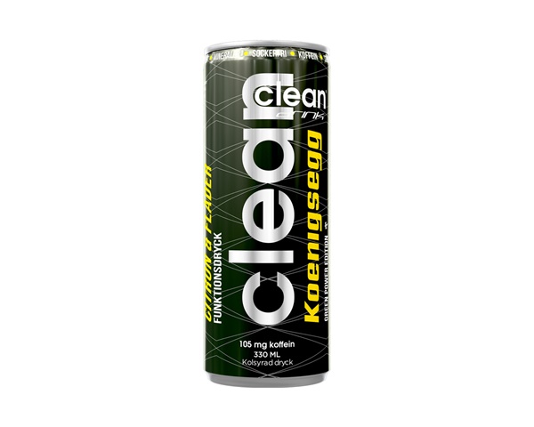 Clean Drink Koenigsegg Citron/Fläder 33cl
