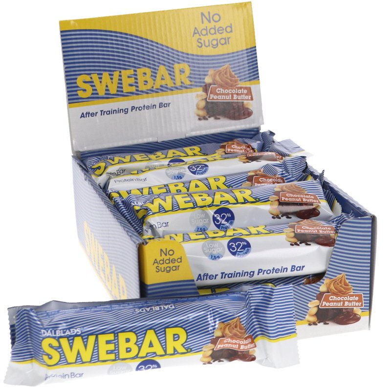 Proteinbars Jordnötssmör Choklad 15-pack - 30% rabatt