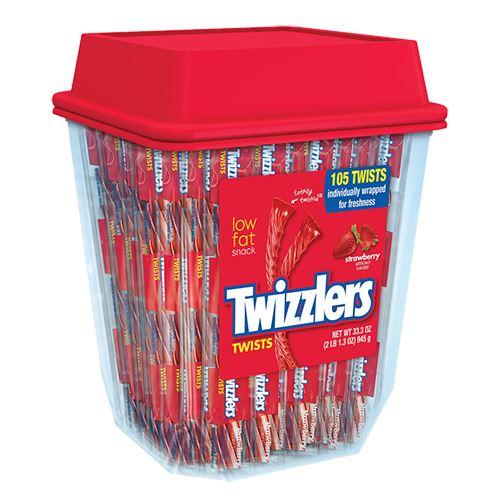 Twizzlers Strawberry Twist Tub 105st