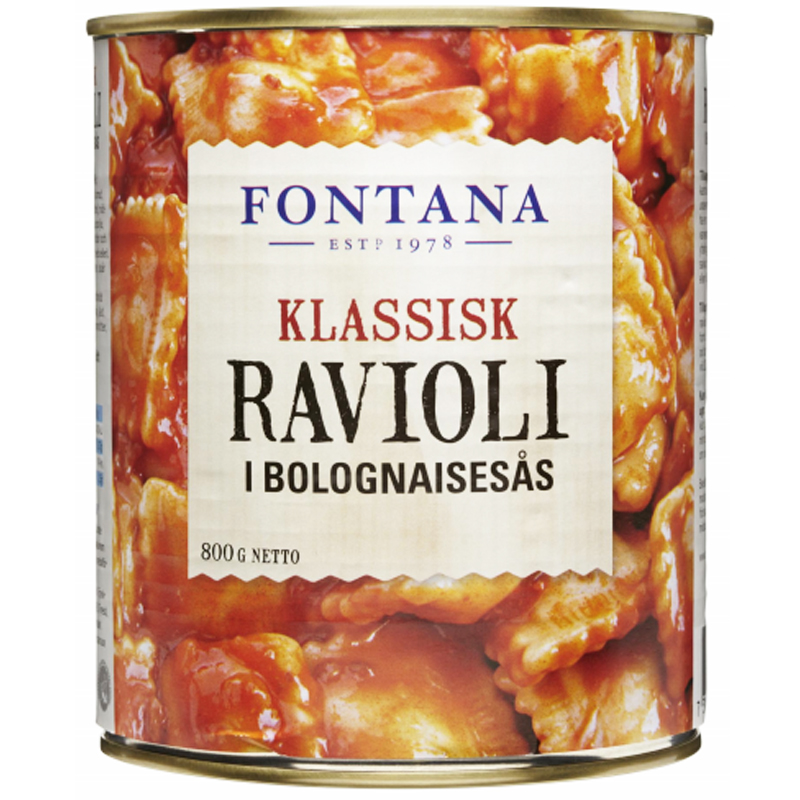Ravioli Bolognaisesås 800g - 17% rabatt