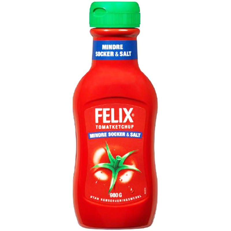 Ketchup "Mindre Socker" 980g - 79% rabatt