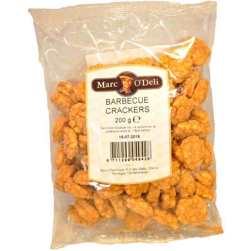 BBQ Crackers - 75% rabatt