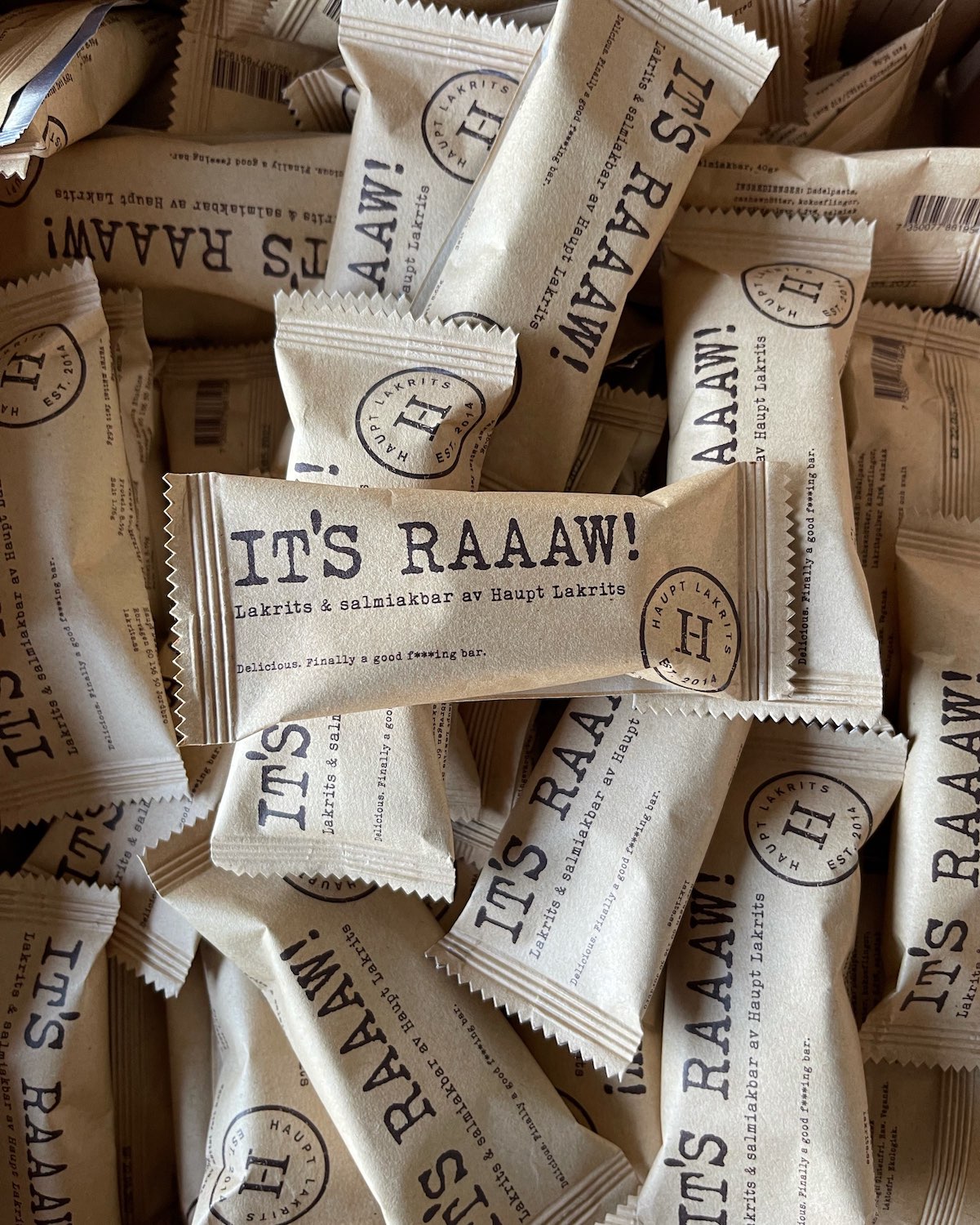 Haupt Lakrits - IT'S RAAAW! 40g