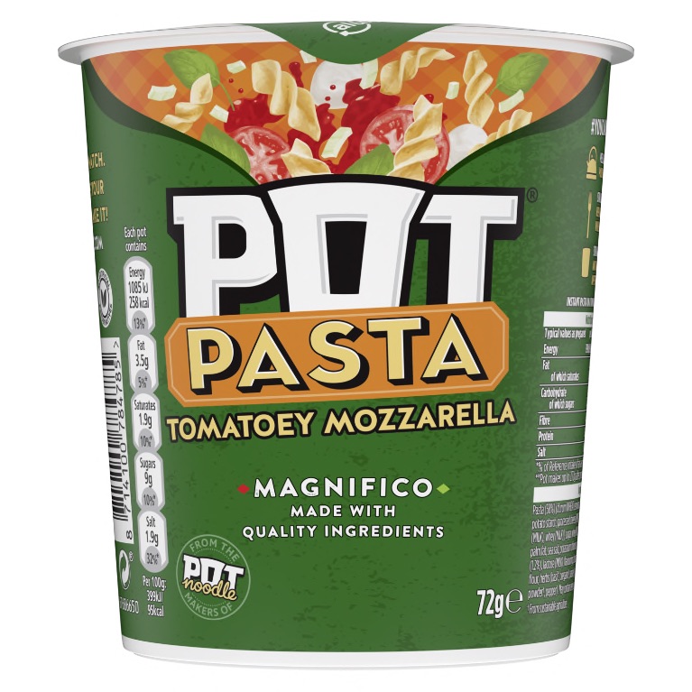 Pot Pasta Tomatoey Mozarella 72g