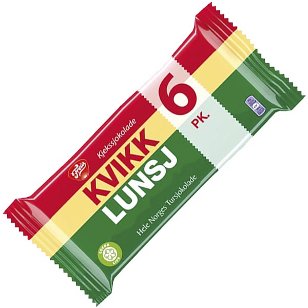 Kvikk Lunsj 6-pack - 282 g