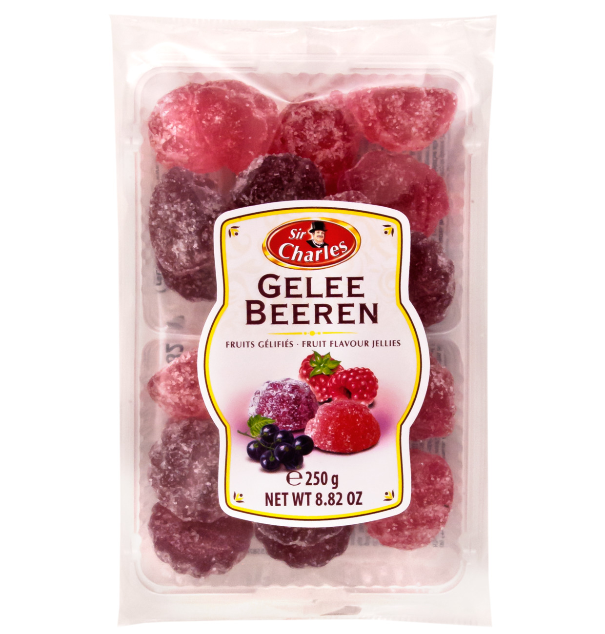 Sir Charles Sugared Jellies Berries flavour 250g
