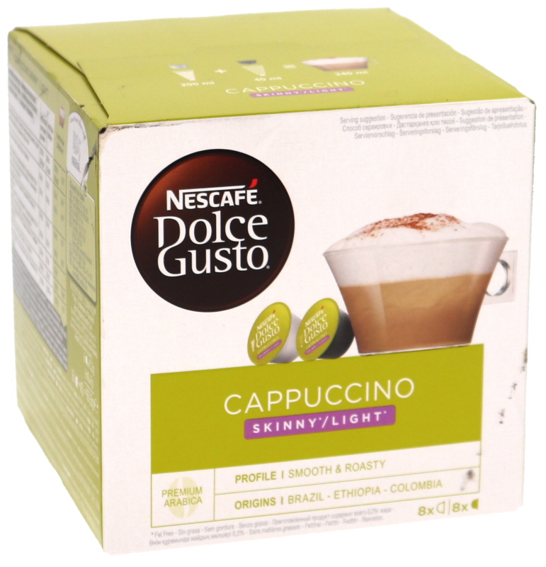 Kaffekapslar Cappuccino Light 16-pack - 33% rabatt