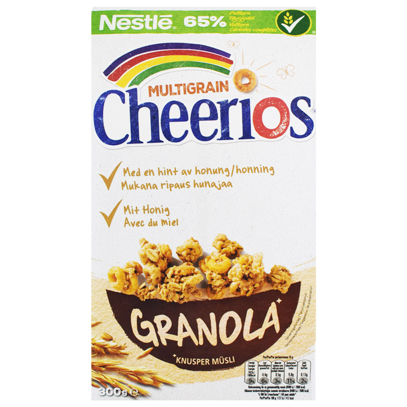 Frukostflingor "Cheerios Granola" 300g - 50% rabatt