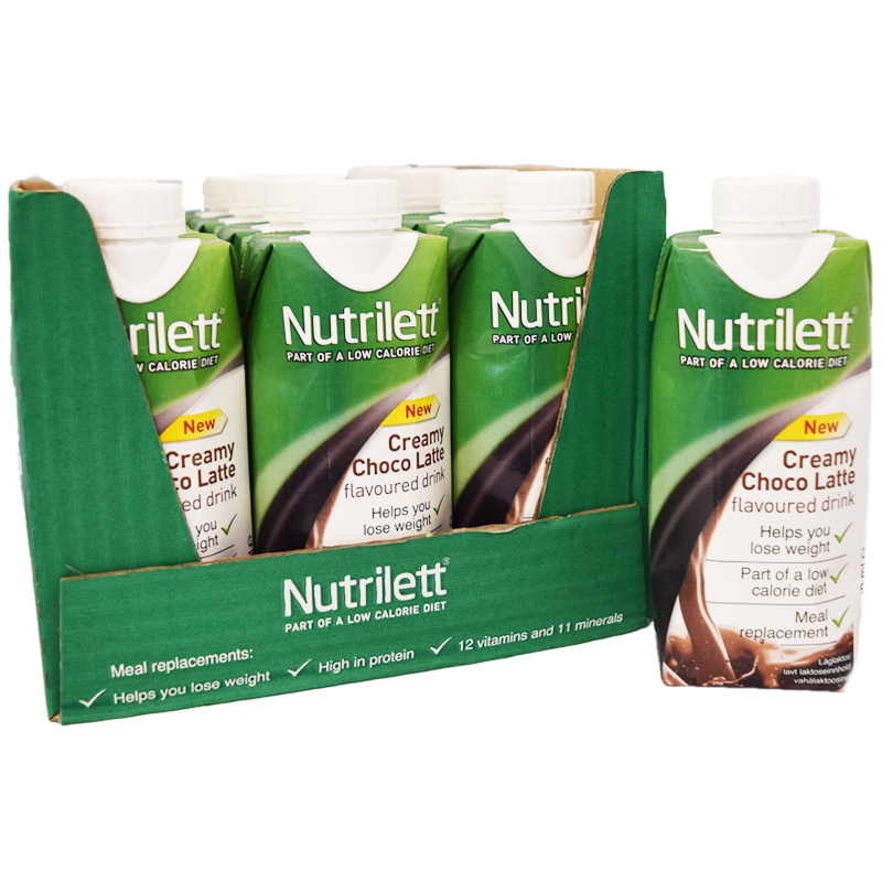Hel Låda Nutrilett "Choco Latte" - 39% rabatt