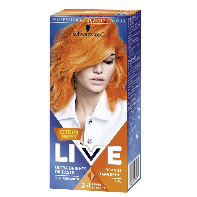 Hårfärg Ultra Brights Orange Tang - 75% rabatt