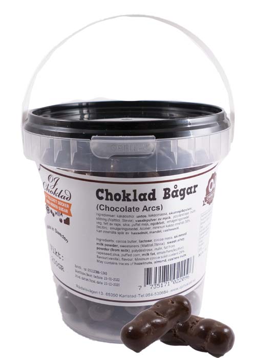 Chokladbågar No Added Sugar - 250g
