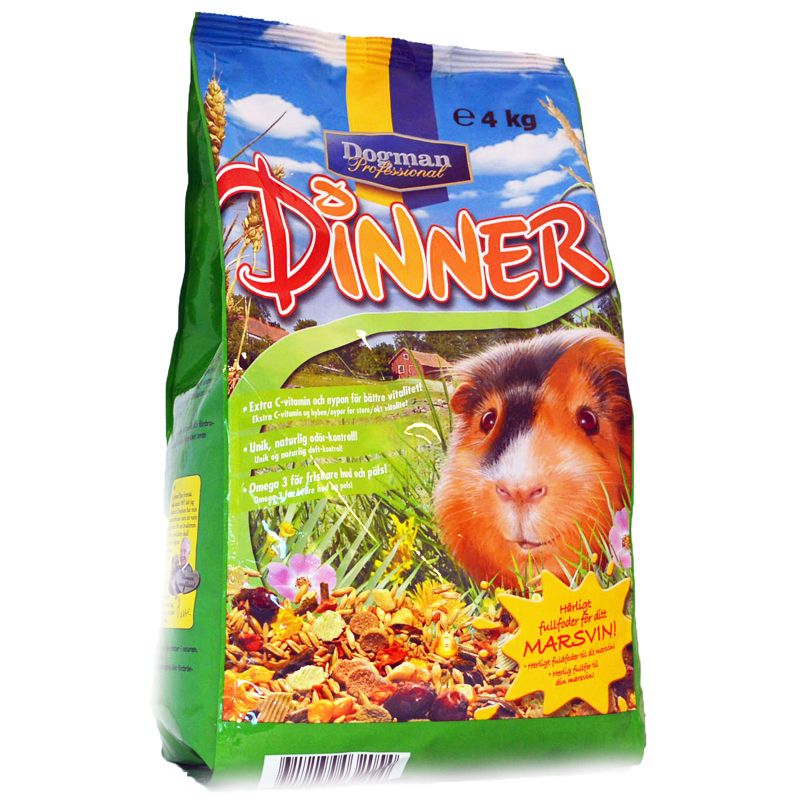 Marsvin Dinner 4kg - 50% rabatt