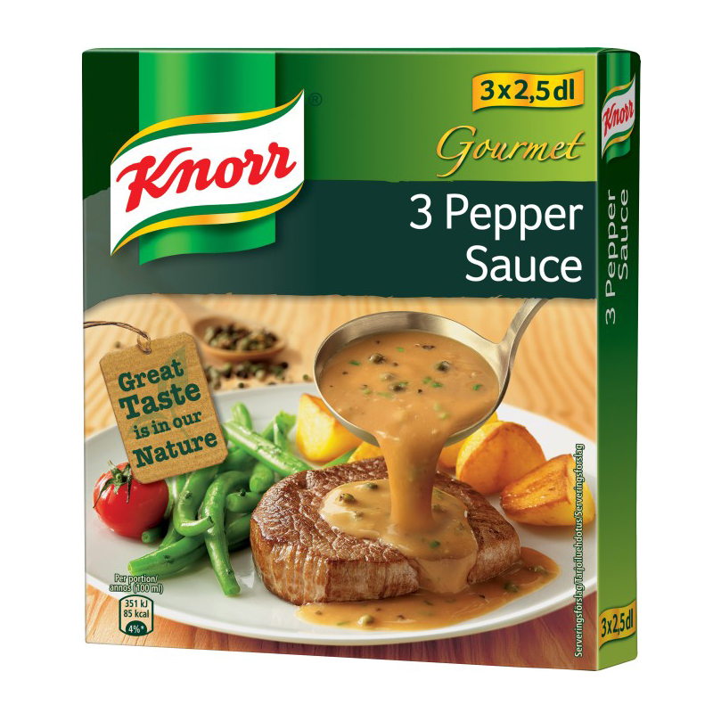 Sås 3 Pepper 3-pack - 16% rabatt