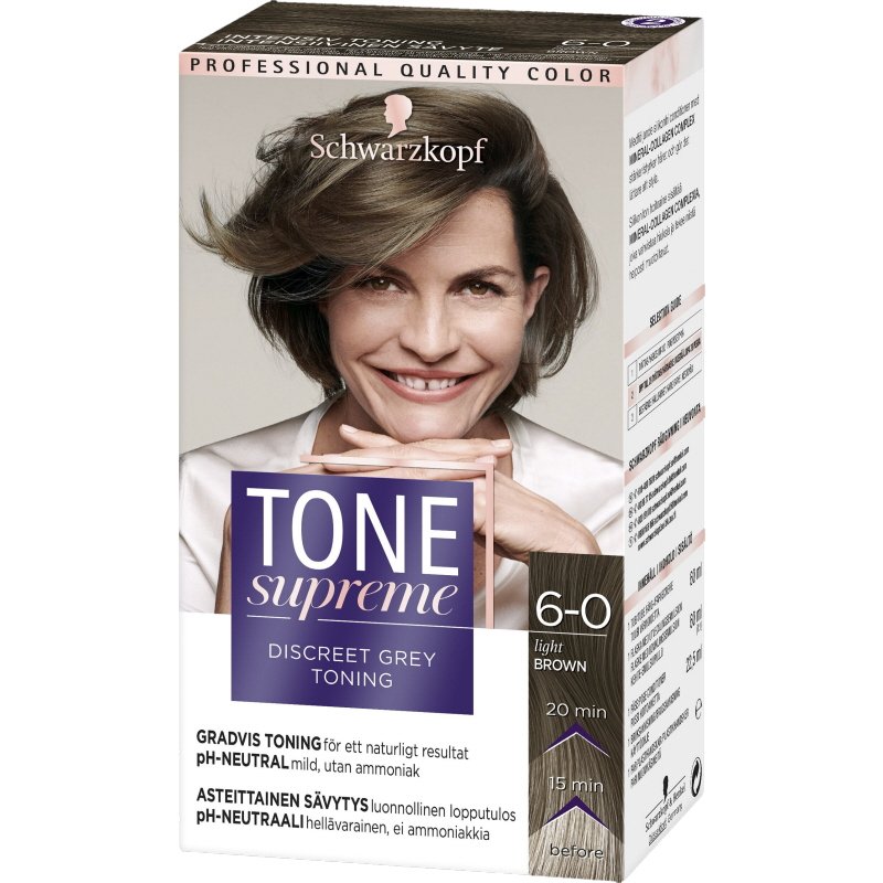 Toningsfärg 6-0 Light Brown - 61% rabatt