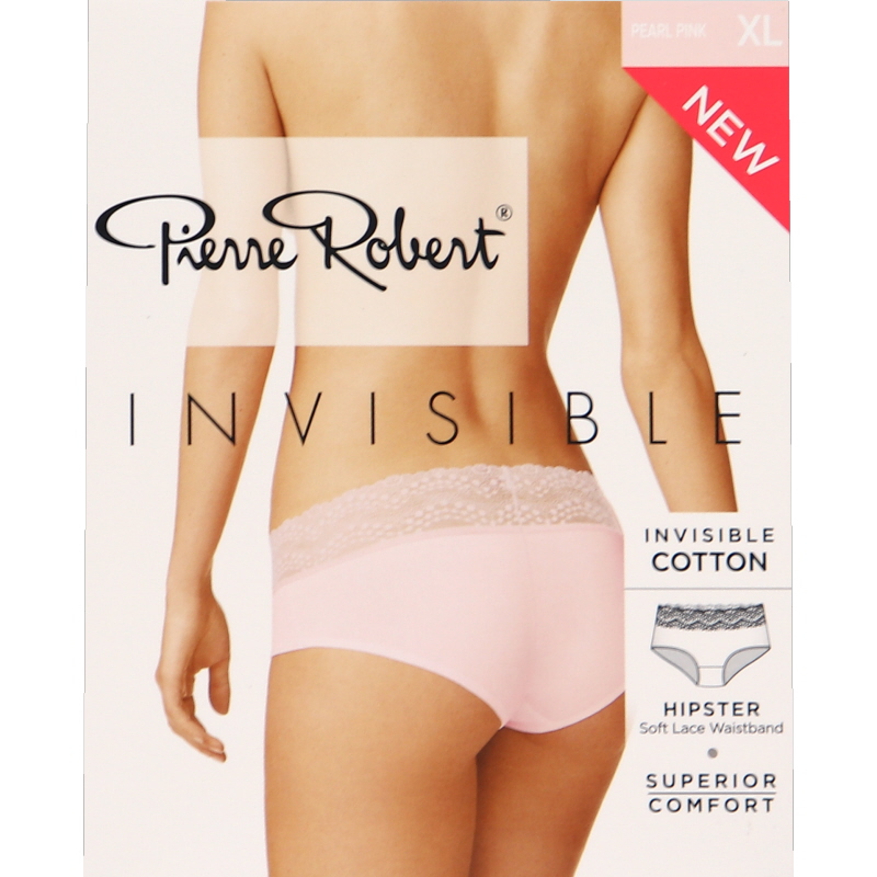 Bomull Hipster Rosa Spets Stl XL - 62% rabatt
