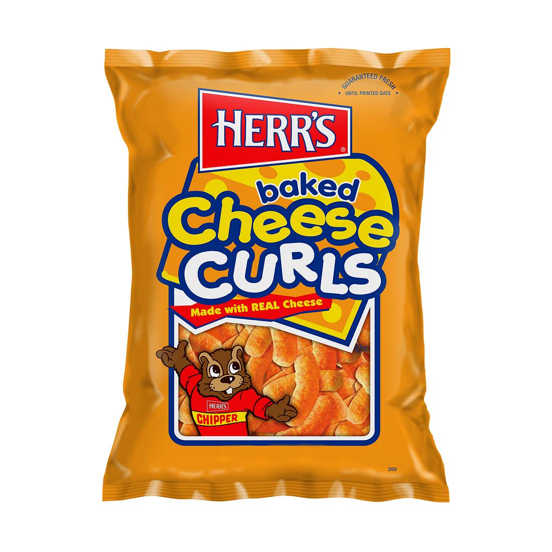 Herrs Baked Cheese Curls 198g
