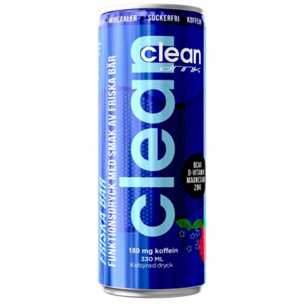 Clean Drink Friska bär 33 cl