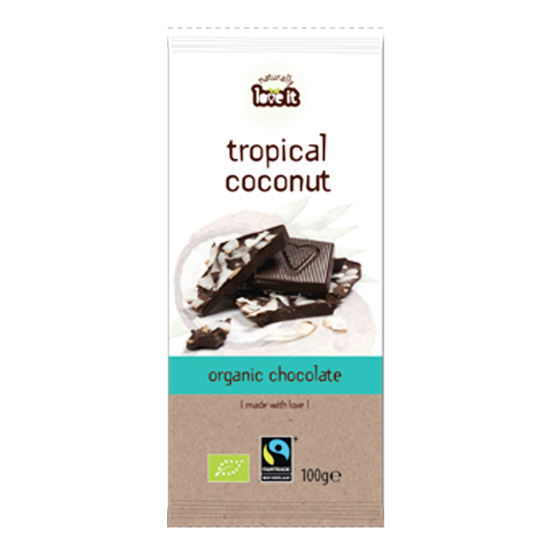 Eko Mörk Choklad "Tropical Coconut" 100g - 60% rabatt
