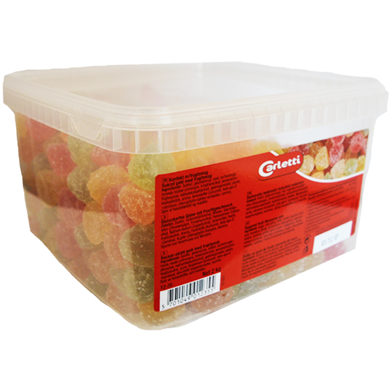 Hel Låda Godis "Fruktmarmelad" 2kg - 51% rabatt