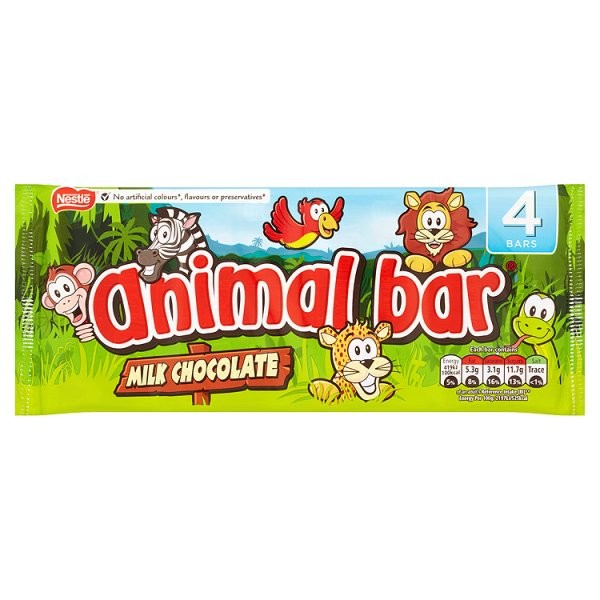 Nestle Animal Milk Chocolate Bar 76g
