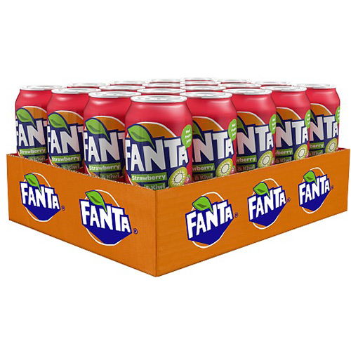 Fanta Strawberry & Kiwi 33cl x 20st