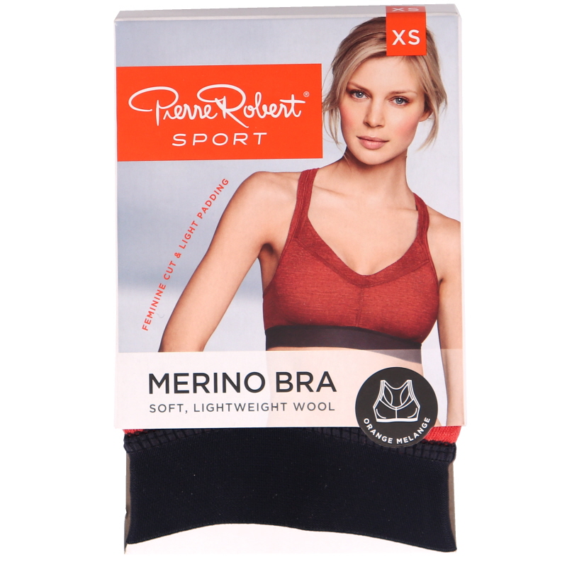 Sport-BH Merinoull Orange Stlk XS - 75% rabatt