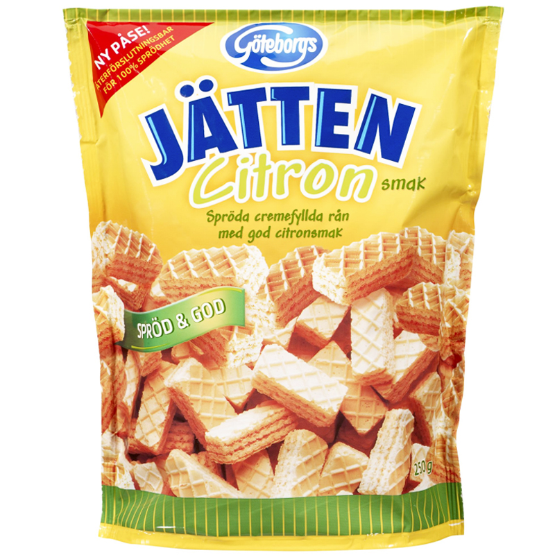 Kex Jätten Citron 250g - 21% rabatt
