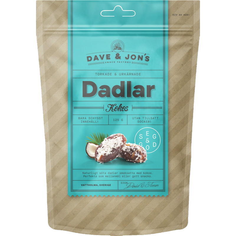Dadlar Kokos - 21% rabatt