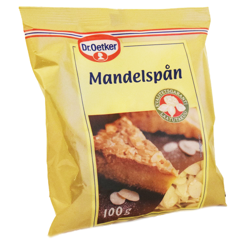Mandelspån 100g - 57% rabatt