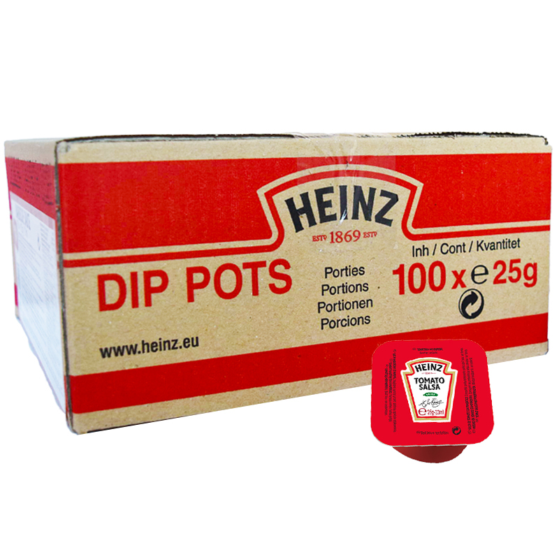 Hel Låda Salsa 100 x 25g - 79% rabatt