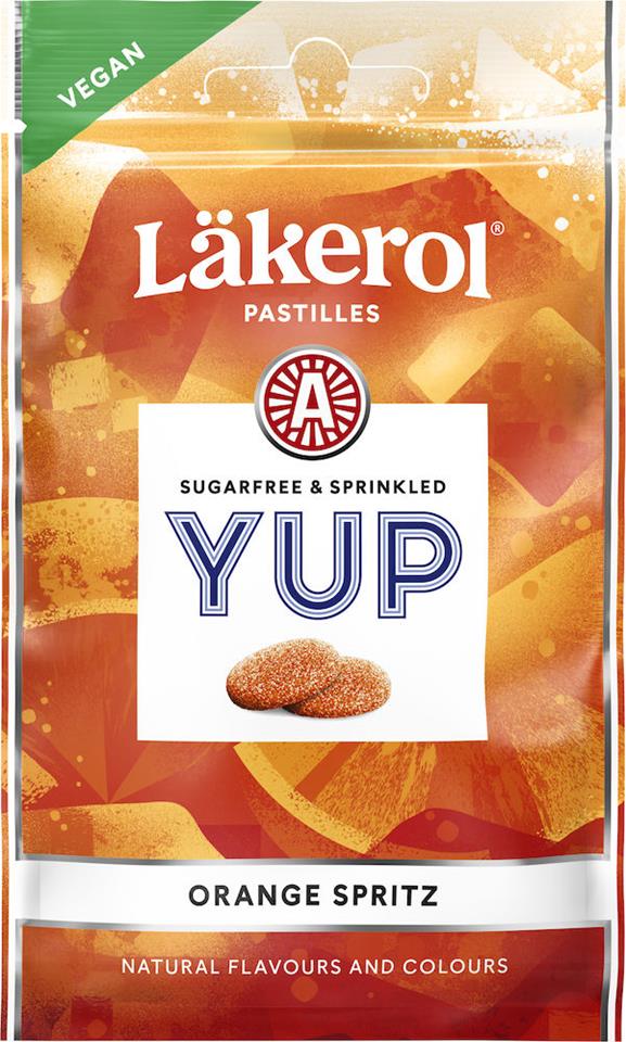 Läkerol YUP Orange Spritz 30g