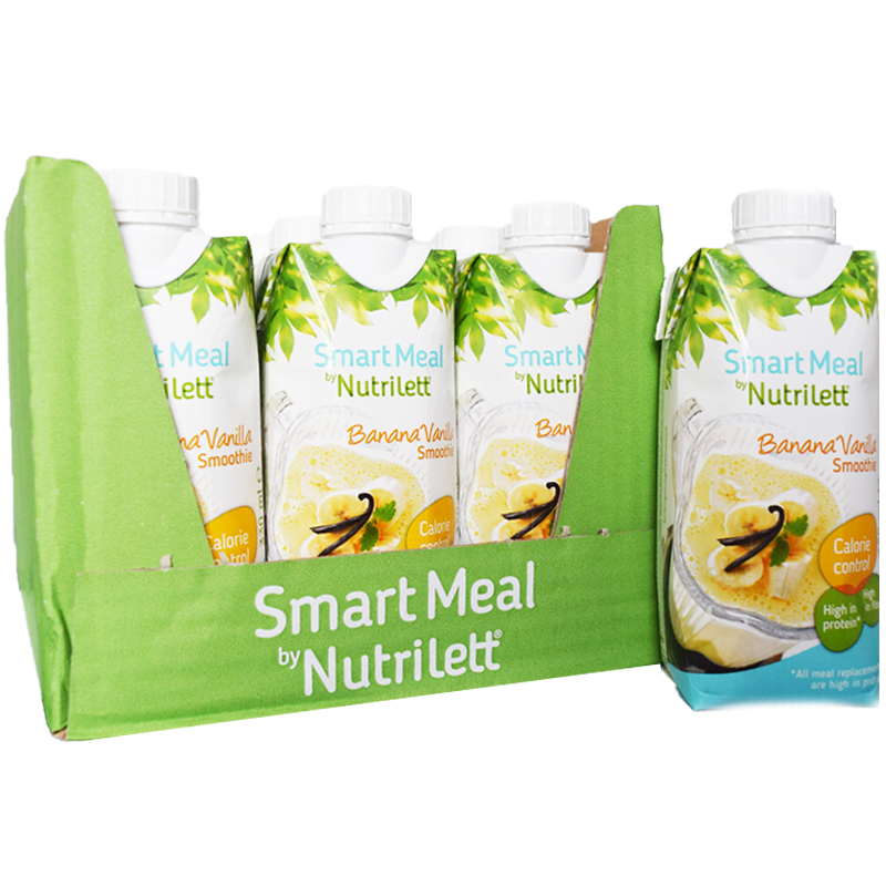 Hel Låda Nutrilett "Banana Vanilla" 12 x 330ml - 35% rabatt