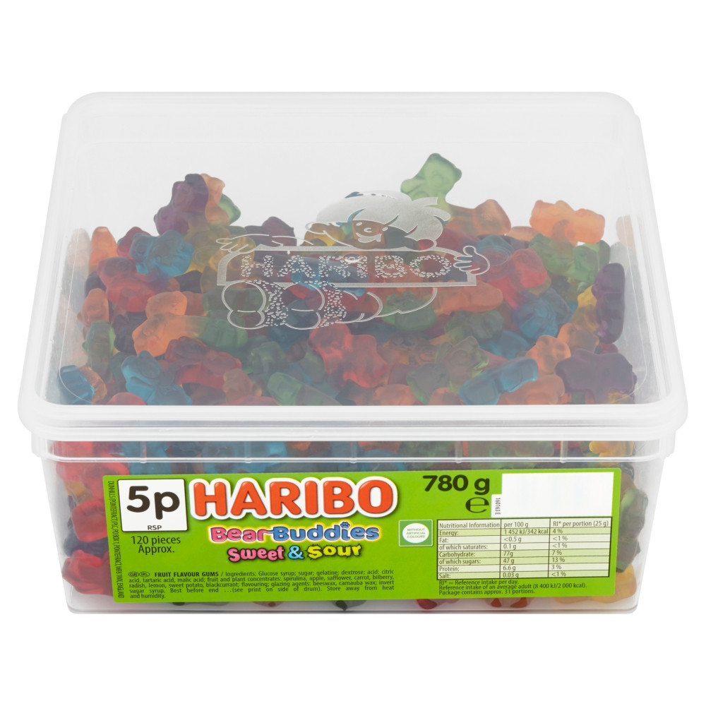 Haribo Bear Buddies Sweet & Sour 780g