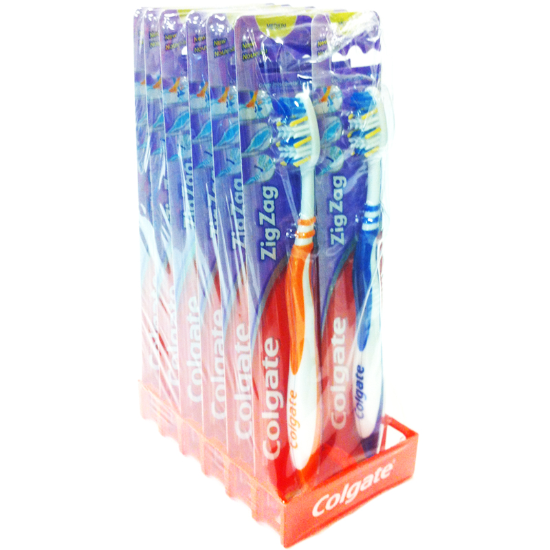 Tandborstar "ZigZag" 12-pack - 51% rabatt