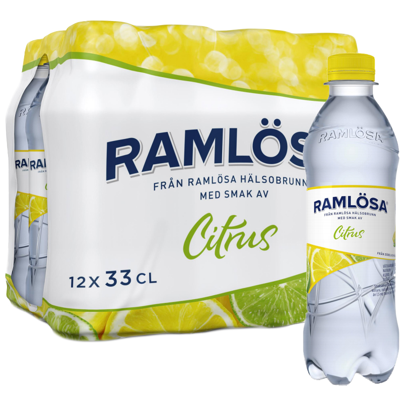 Kolsyrat Vatten Citrus 12 x 33cl - 37% rabatt