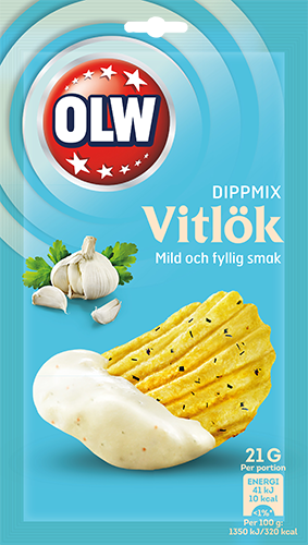 OLW Dipmix Vitlök 21g