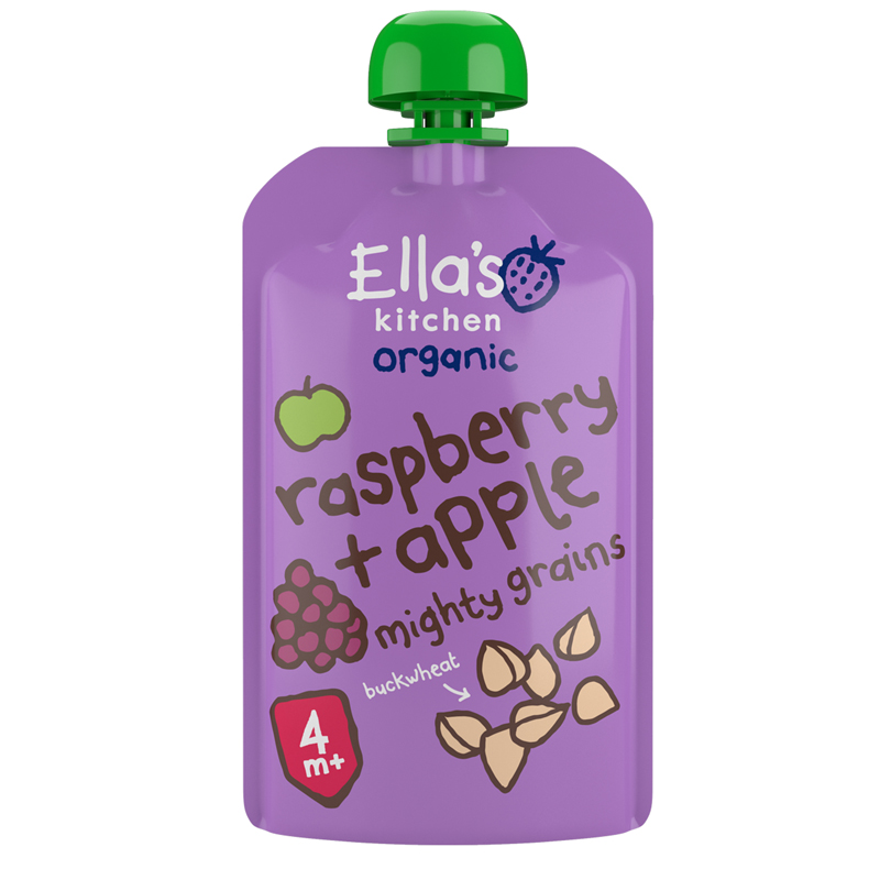 Eko Smoothie Hallon, Äpple & Bovete 4m - 20% rabatt