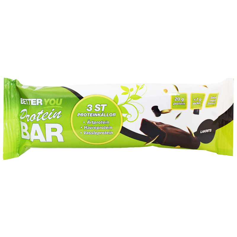 Proteinbar Lakrits 60g - 55% rabatt