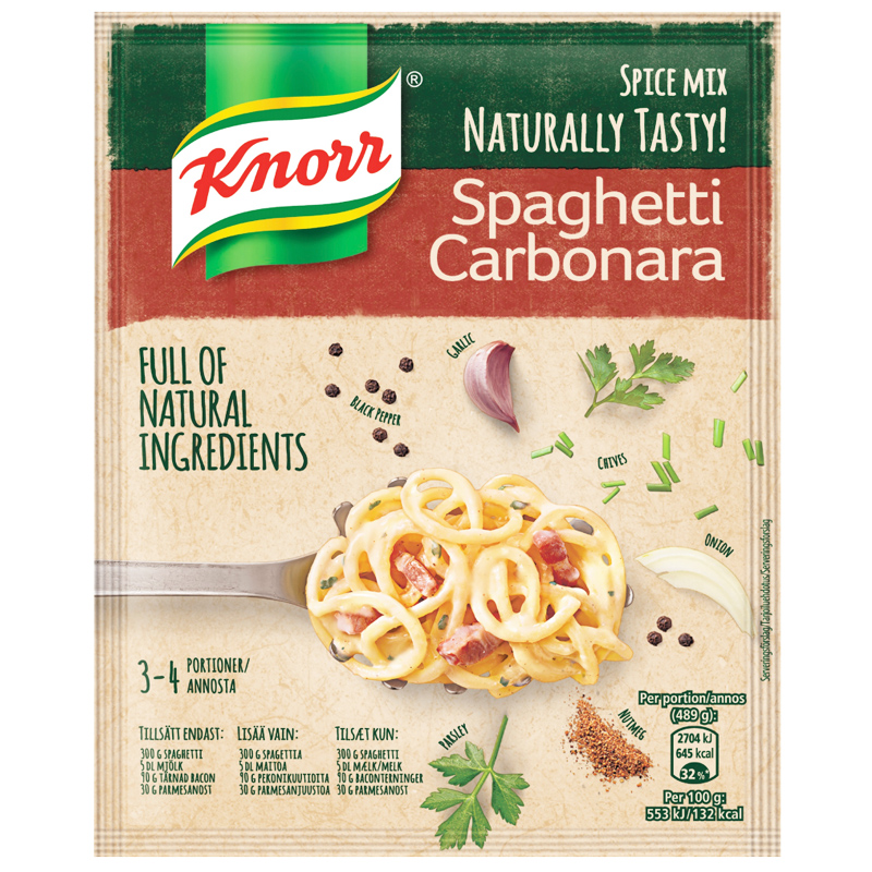Kryddmix Carbonarasås - 20% rabatt